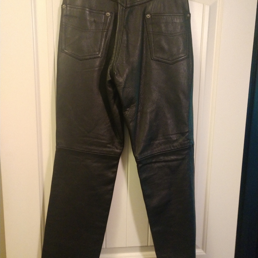 Leather pants